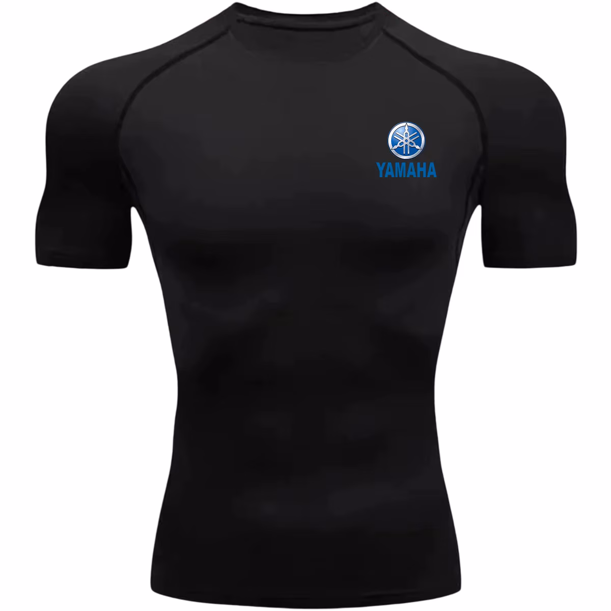 Yamaha Logo 2026 Casual Sports T-Shirt Short Sleeved Men's And Women's Tight Fitting Fashionable Fitness Clothing