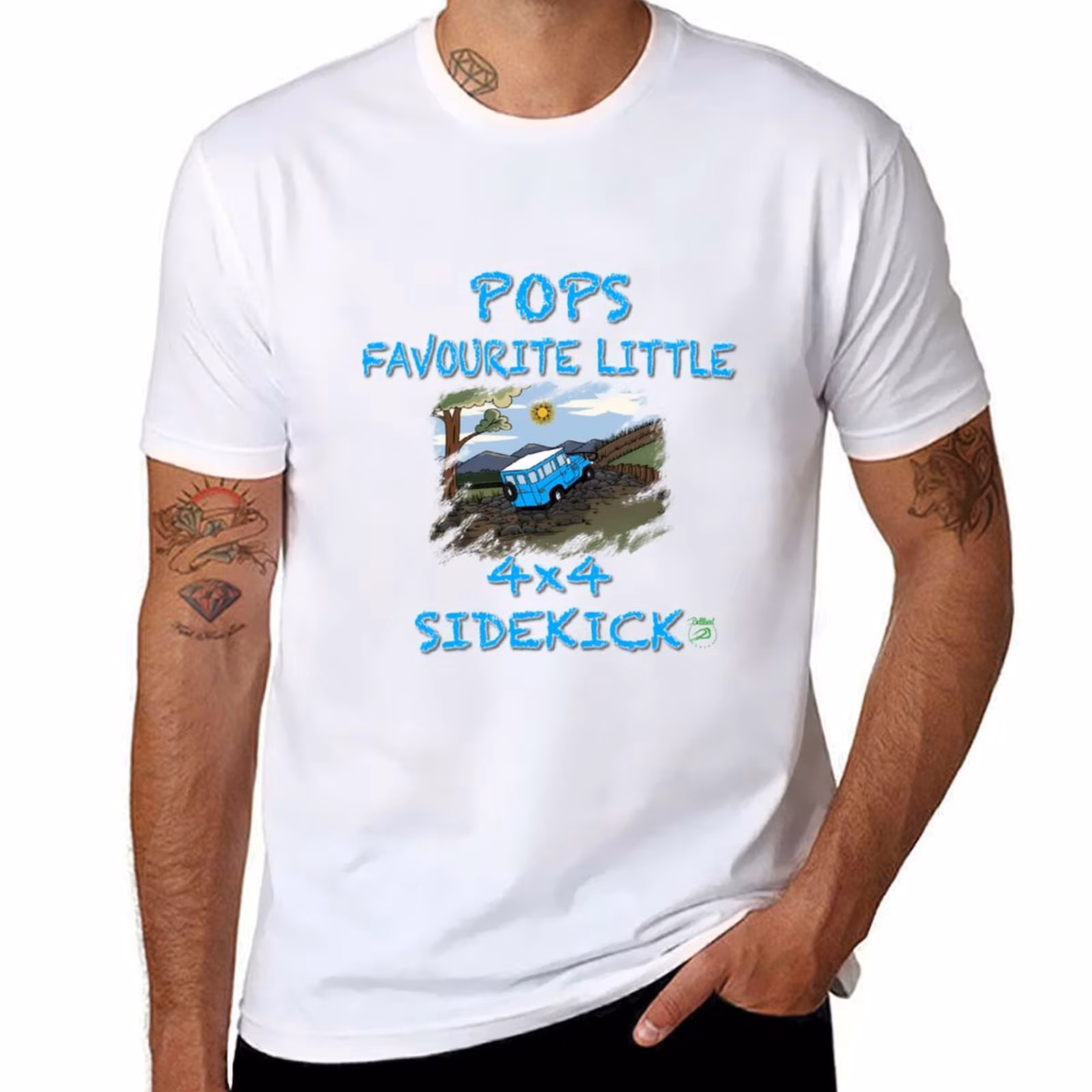 Pops Favourite Little 4x4 Sidekick Boy! T-Shirt anime t shirts oversize funny t shirts cotton T-Shirt