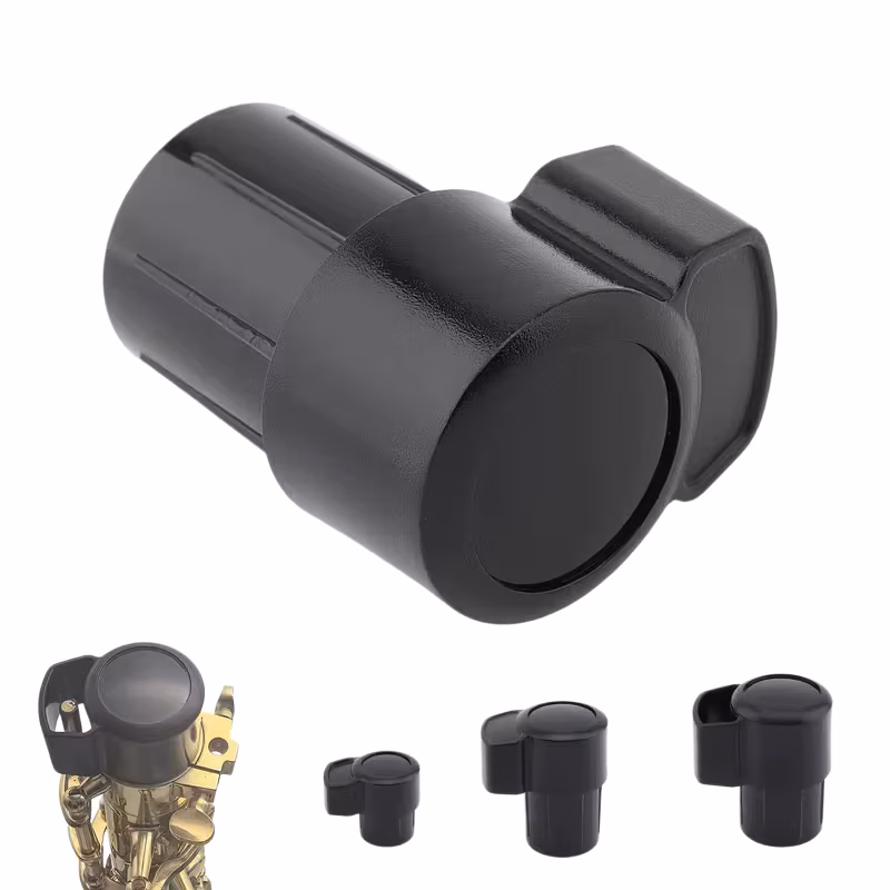 Bent Neck Plugs for Alto Tenor Soprano Saxophones,ABS Sax Plug,Anti Button Collision,Woodwind Instrument Protector