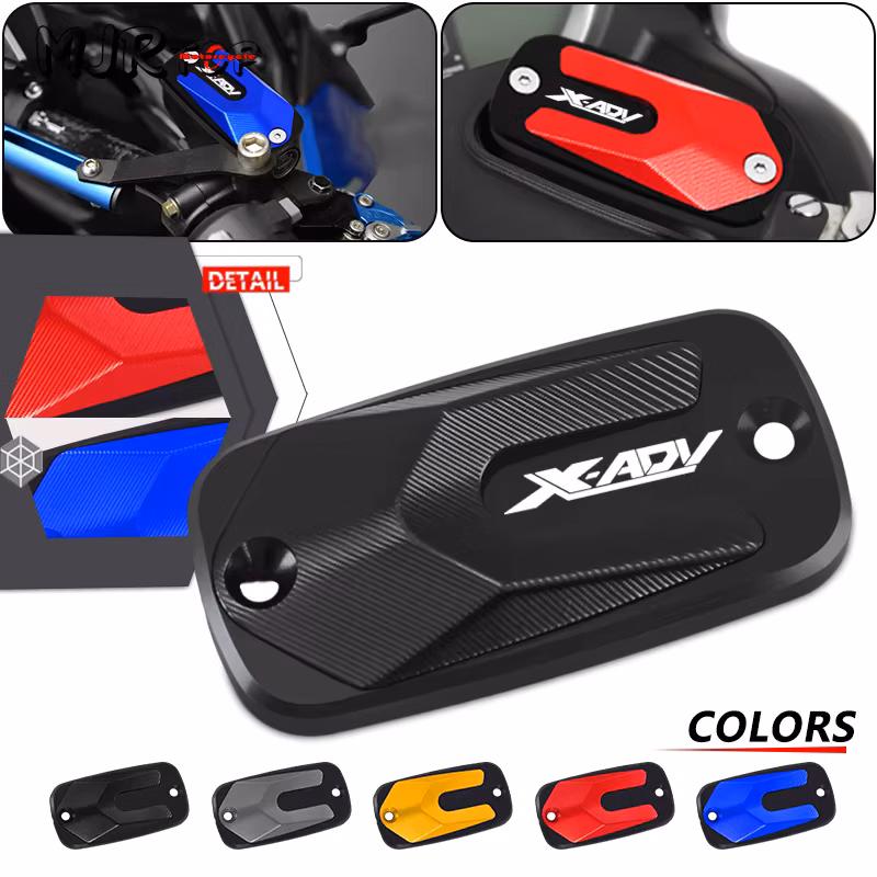 2026 Oil Cup Cover For XADV750 X-ADV 750 2017-2026 Motorcycle CNC Front Brake Clutch Fluid Reservoir Cap xadv