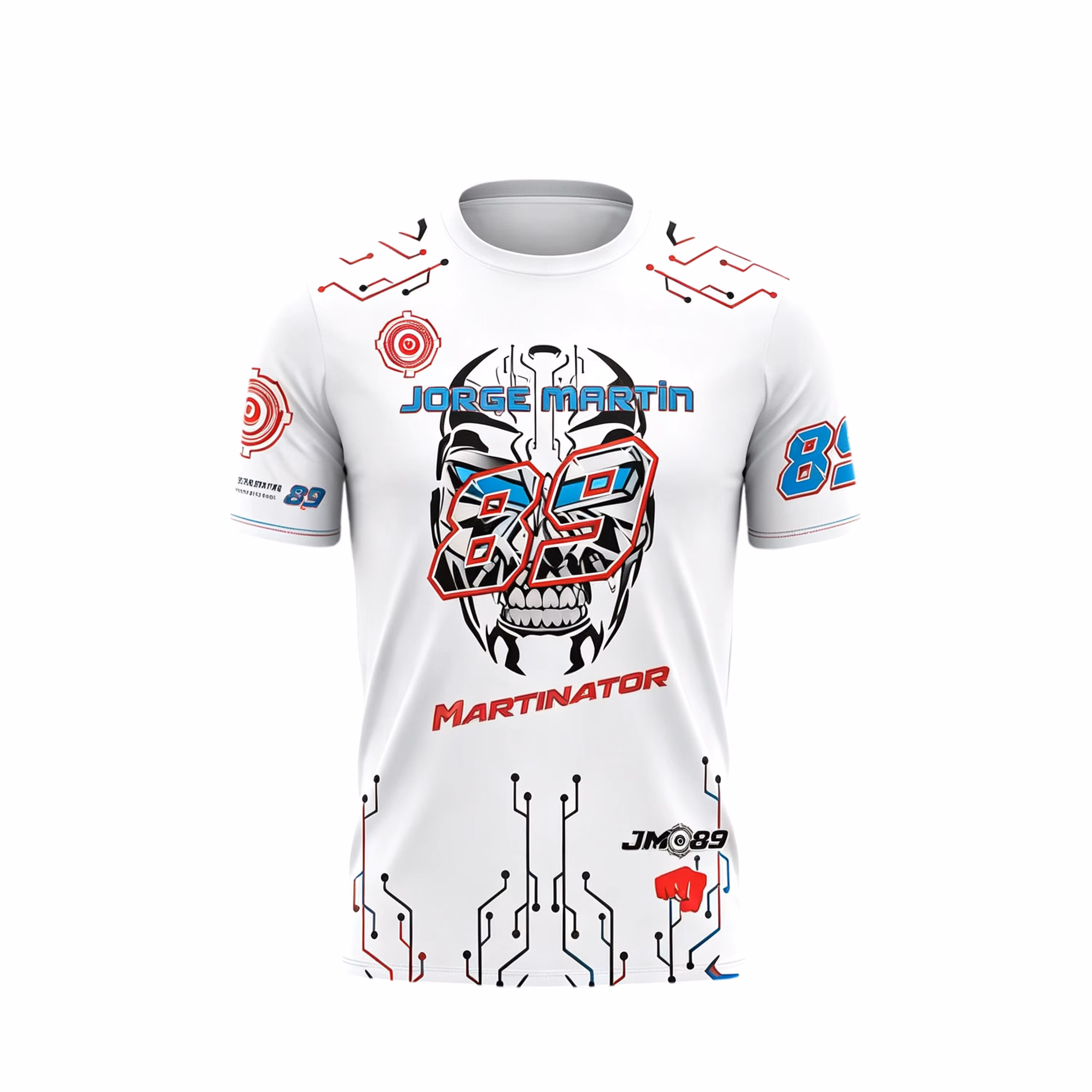 2026 Motorcycle Racing T-Shirt Casual Tee Rider #89 Jorge Martín & Rider #72 Marco Bezzecchi Fan Apparel