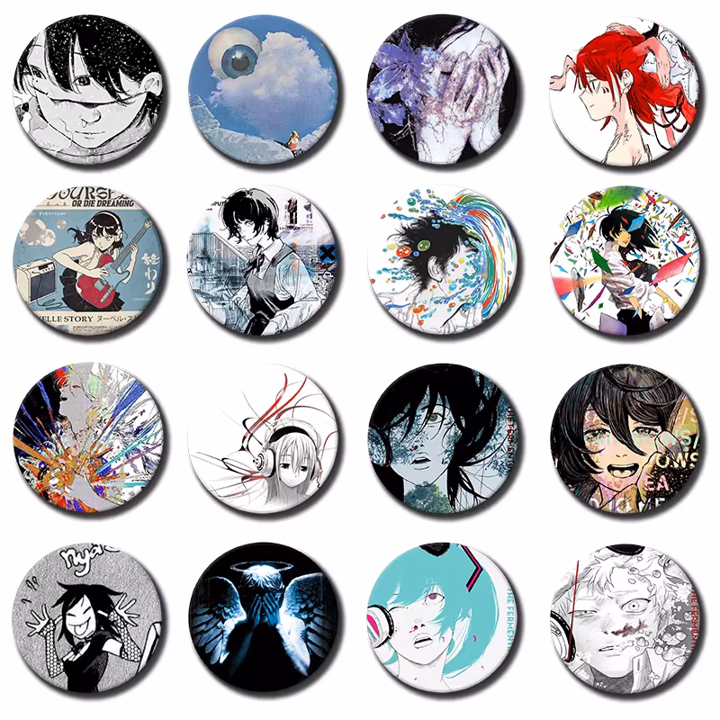 Mass Of Fermenting Dregs Soft Button Pin World Is Yours Album Cover Aesthetic Brooches Badge Bag Decor Fans Collect