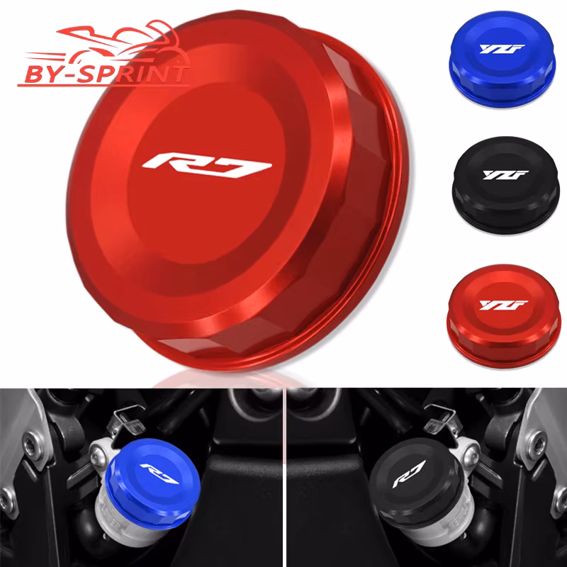 NEW r7 Motorcycle Modified Front Brake Fluid Reservoir Cover For R7 YZFR7 2021-2025 2026