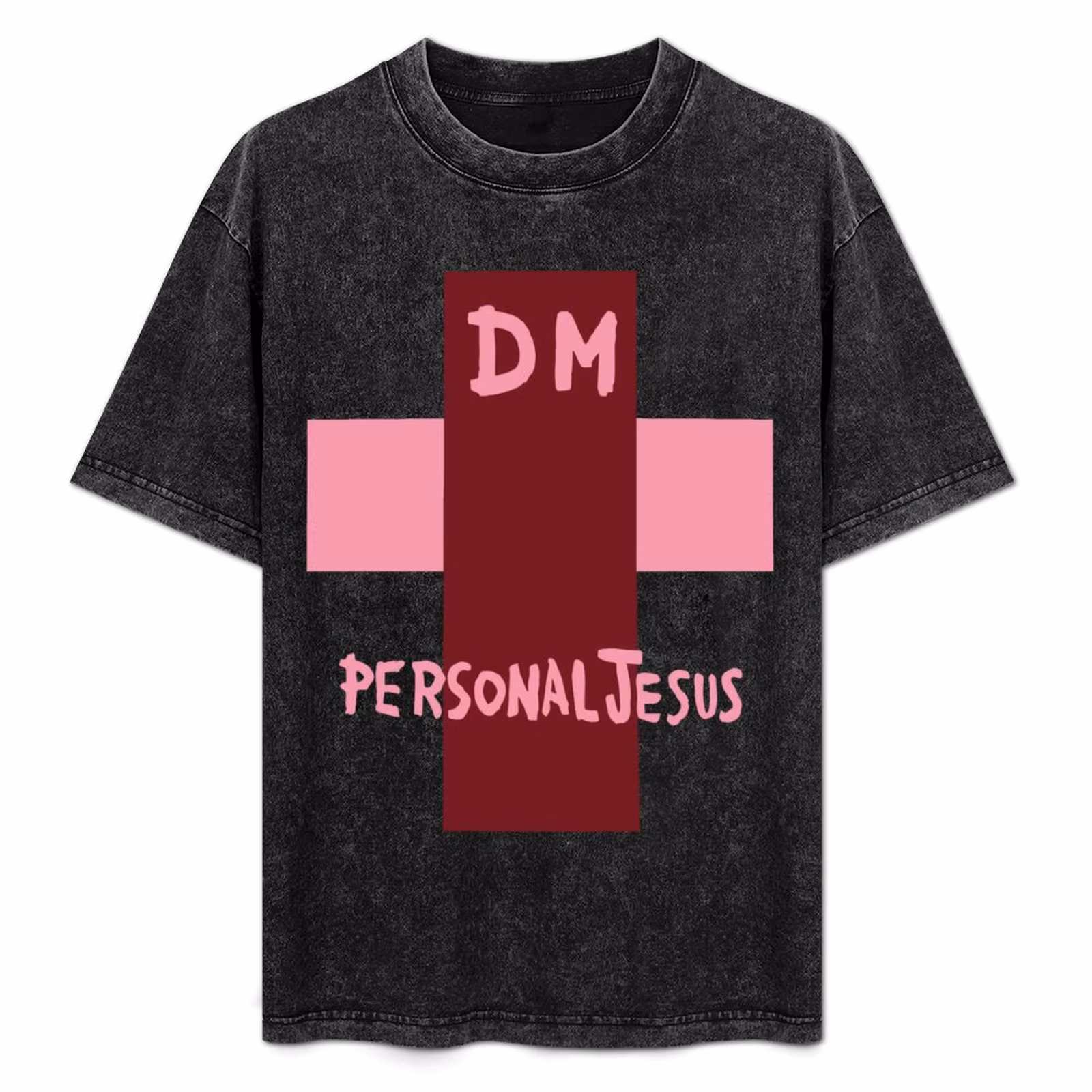 Personal Jesus Girls T-Shirt Heavy Duty Casual Work Tee