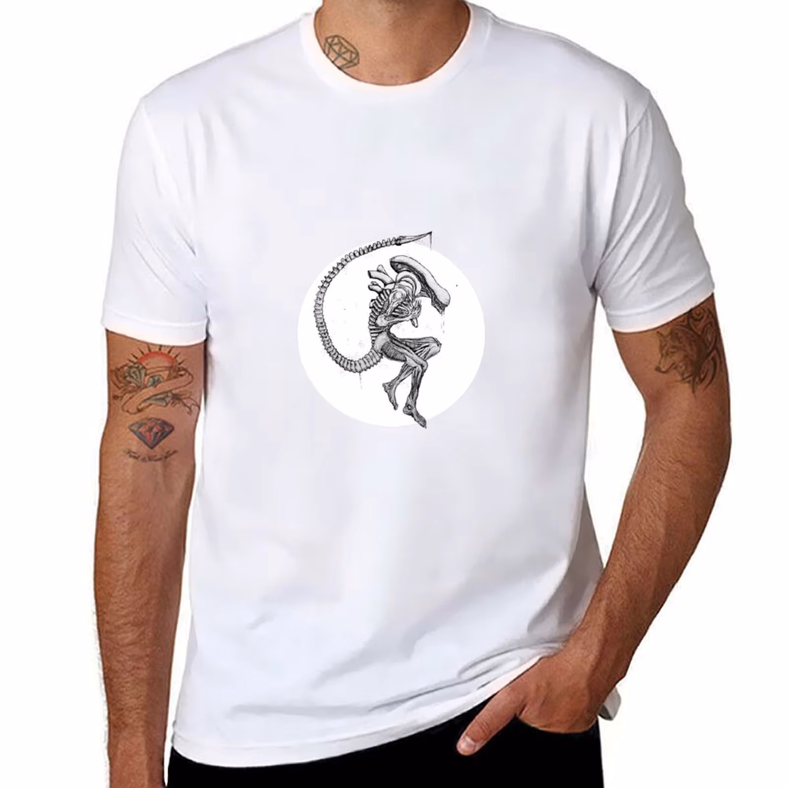 Alien Xenomorph boy T-Shirt funny t shirts man graphic t shirts for man T-Shirt