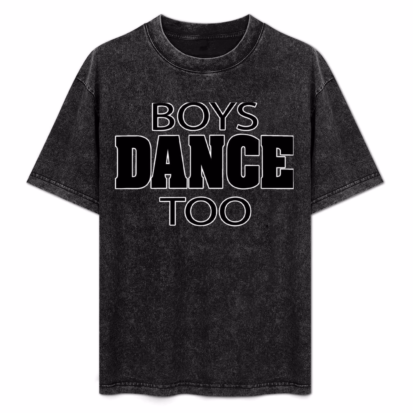 Boys Dance Too T-Shirt Novelty Graphic Tee Shirt