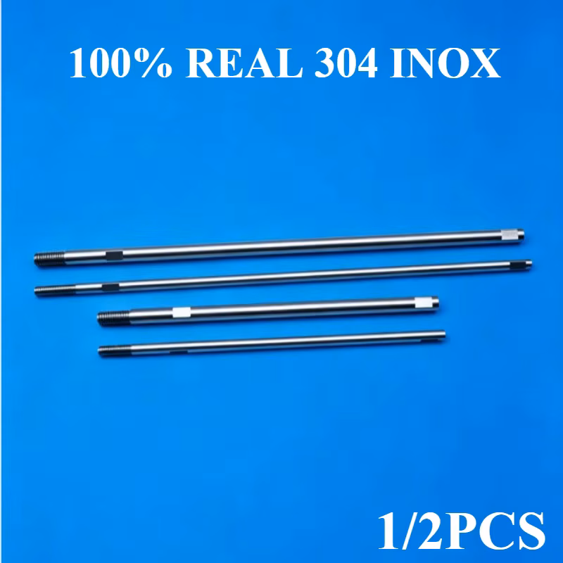 4mm 304 Stainless Steel Rod Precision Drive Shaft 10-35cm Round Metal Bar No Vibration Varilla Acero Inoxidable for RC