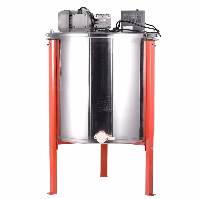 Honey Harvesting Machine 6 8 Frames Electrical Honey Extractor with Horizontal Motor Honey Centrifuge