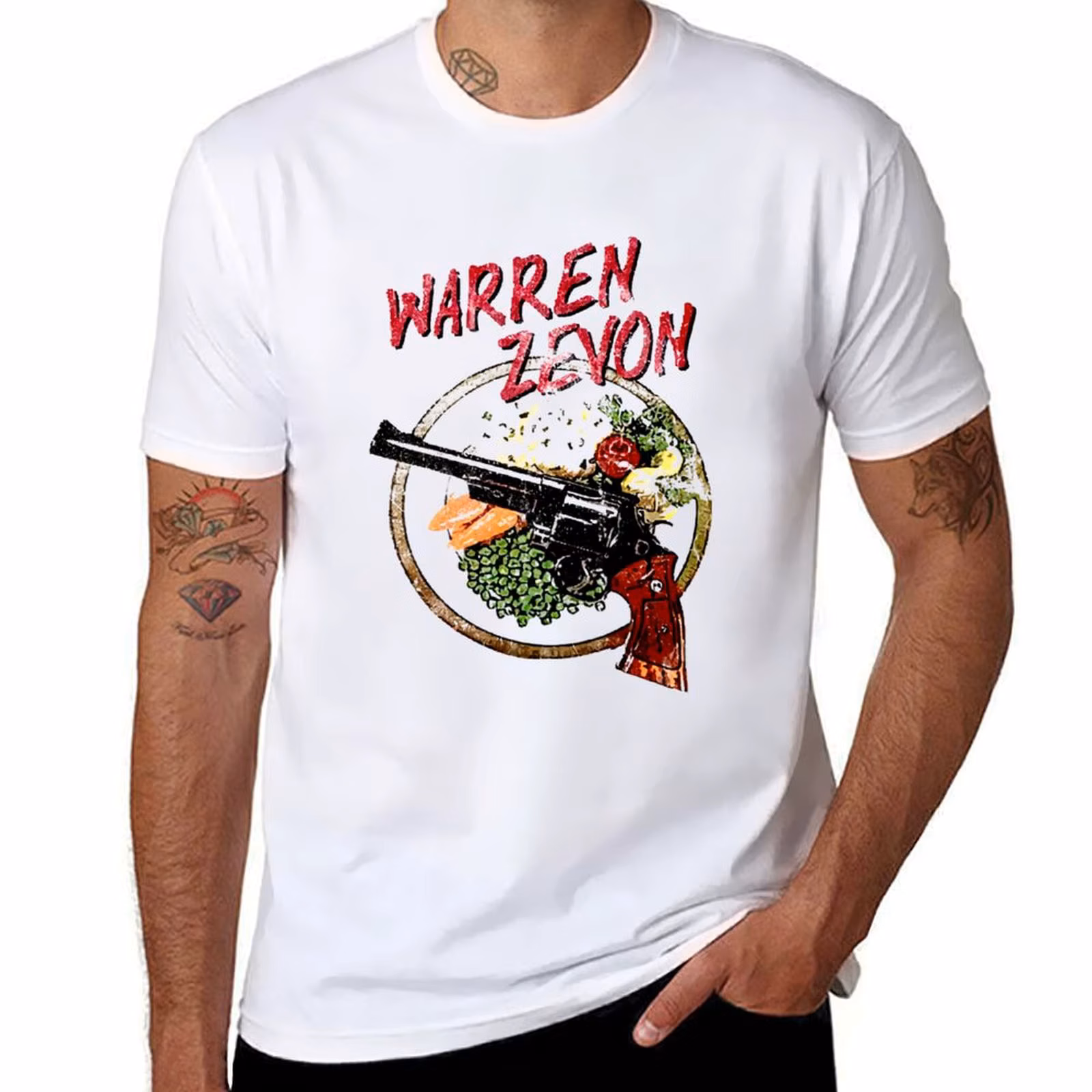 Warren Zevon Lawyers Guns And Money Excitable Boy art T-Shirt cotton t shirt pack g man t shirts for men T-Shirt