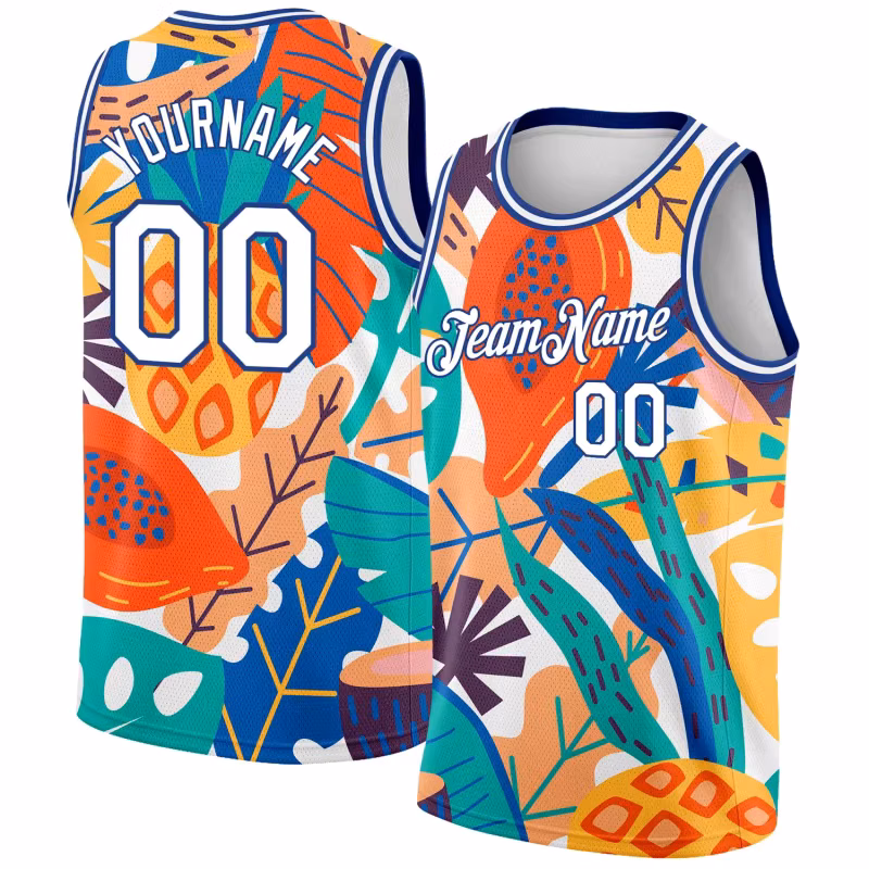 Hawaiian Style Men's Tank Top Personalization Customize Name Sleeveless Shirts Outdoor Basketball Sports Vest Summer