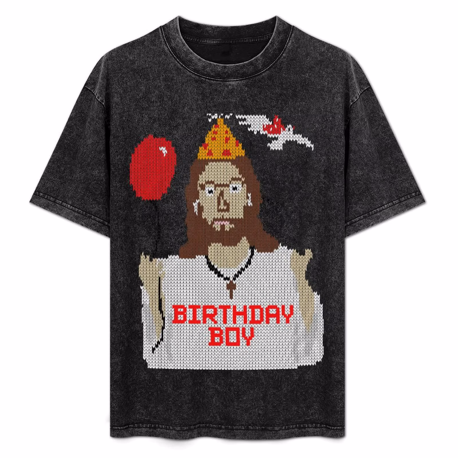 Jesus Birthday Boy Christmas Gifts T-Shirt Fitness Quick Dry Short Sleeve Top