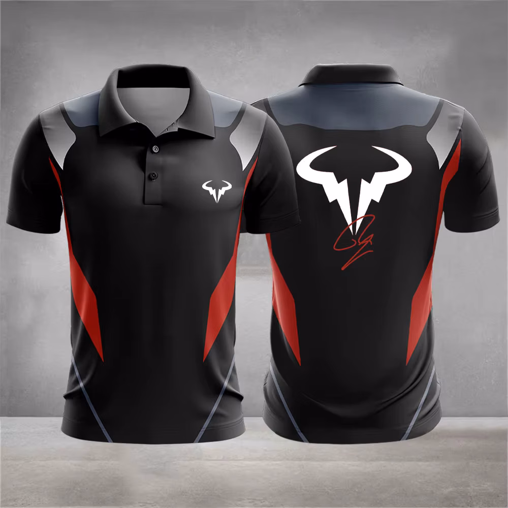Fashion Polo T Shirt For Men Outdoor Badminton Tennis Training Clothing Women's Fitness Run Short Sleeve Tops Casual