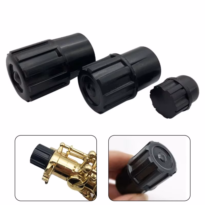 2PCS Saxophone End Plug Stopper Sax Protection Cap Parts Alto Tenor Soprano Sax Wind Instruments Accessories Lightweight