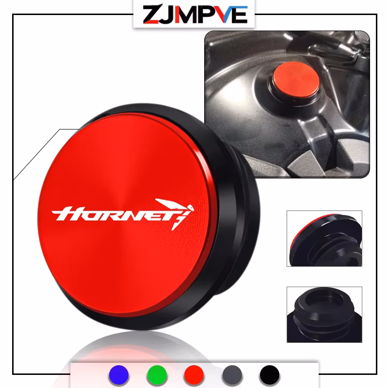 For hornet600 900 CB600F Hornet CB750 CB 750 Motorcycle Oil Drain Sump Nut Cap Plug CNC Engine Filler Tank Cap Fuel