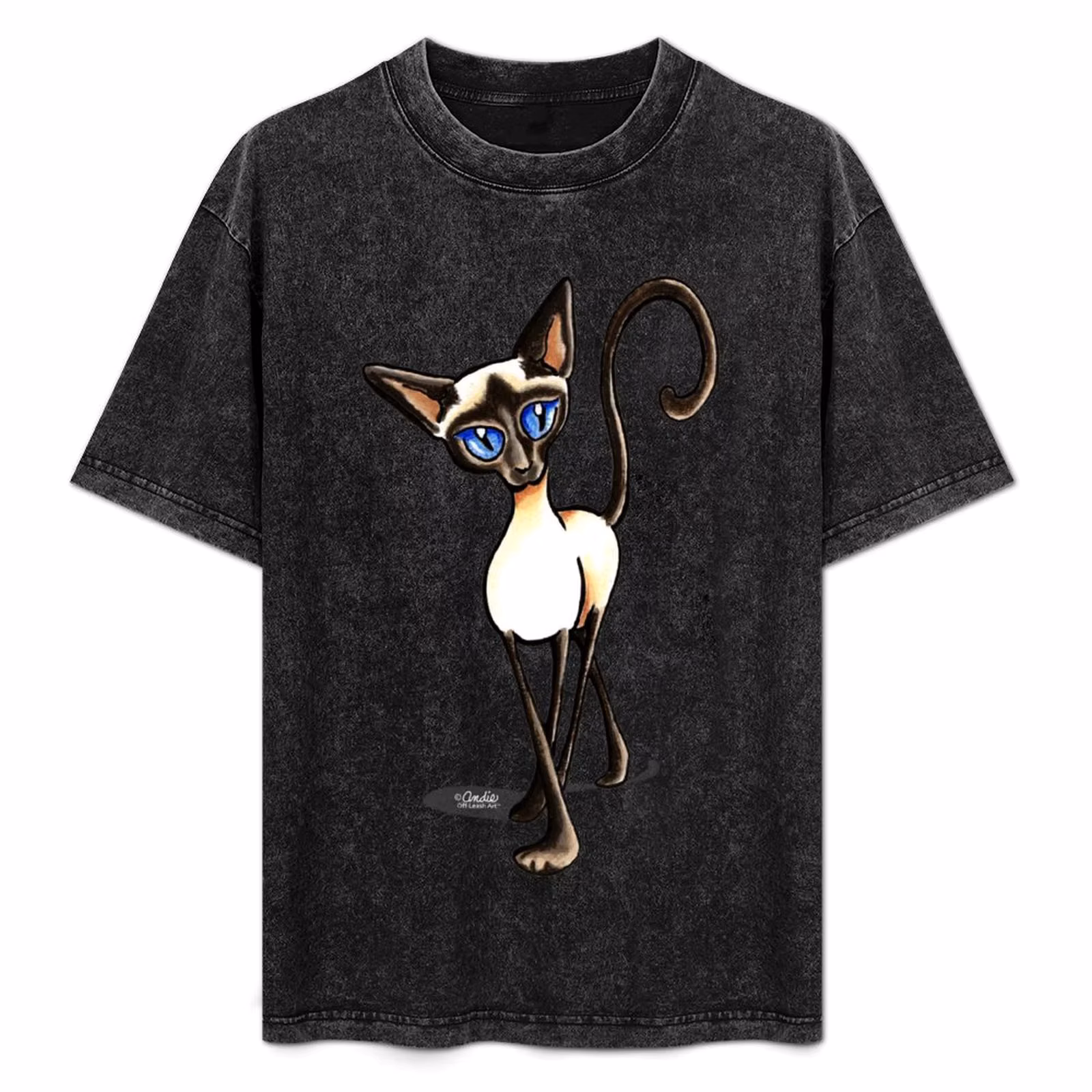 Siamese Crosswalk Boy Blue T-Shirt Running Gym Short Sleeve Sports Tee