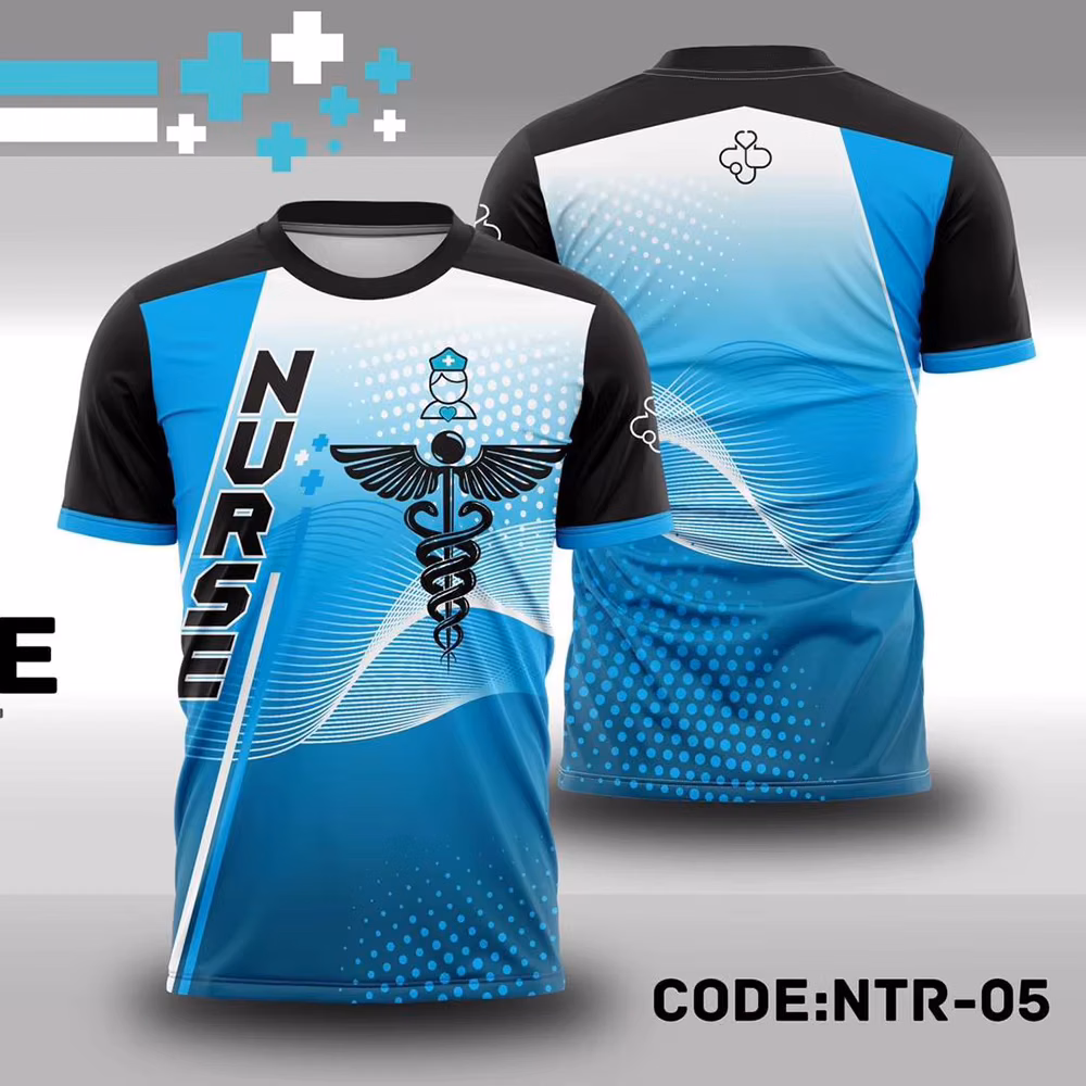Fashion 3D Print Nurse Doctor Uniform Loose Men's T Shirt Casual O-neck Women Short Sleeve Funny Cosplay Tee Streetwear