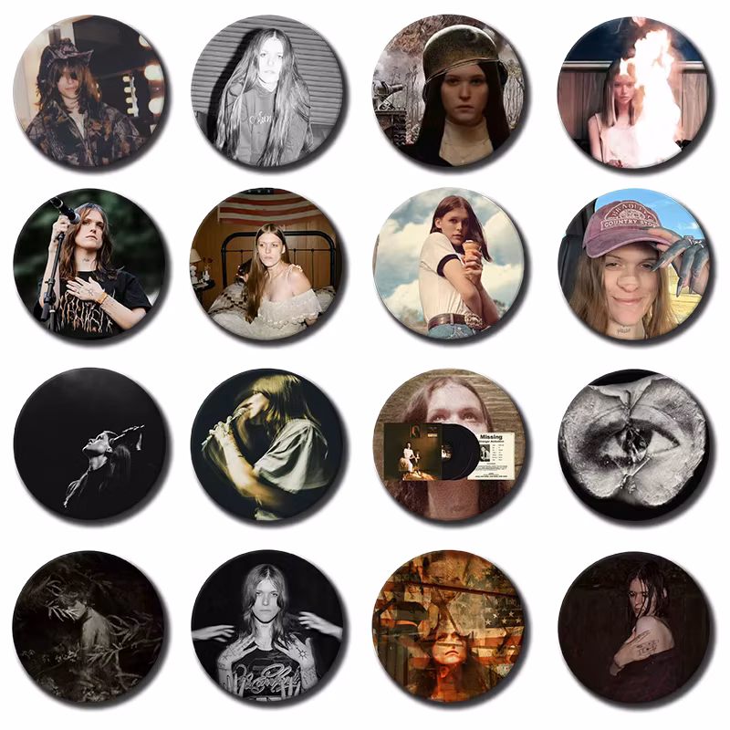 Singer Ethel Cain But Still Beauty Button Pin Preachers Daughter Aesthetic Brooch Badge Bag Accessories Fans Collect