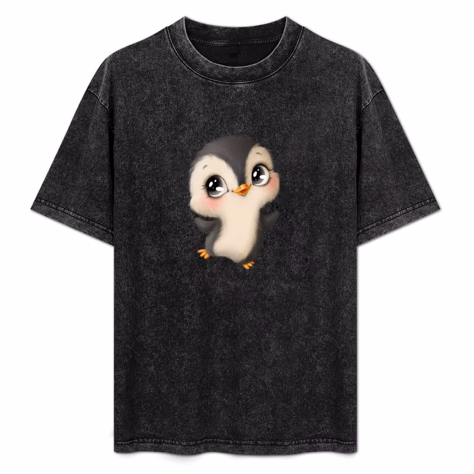 cute baby penguin classic T-Shirt High Elasticity Sports Tee Shirt