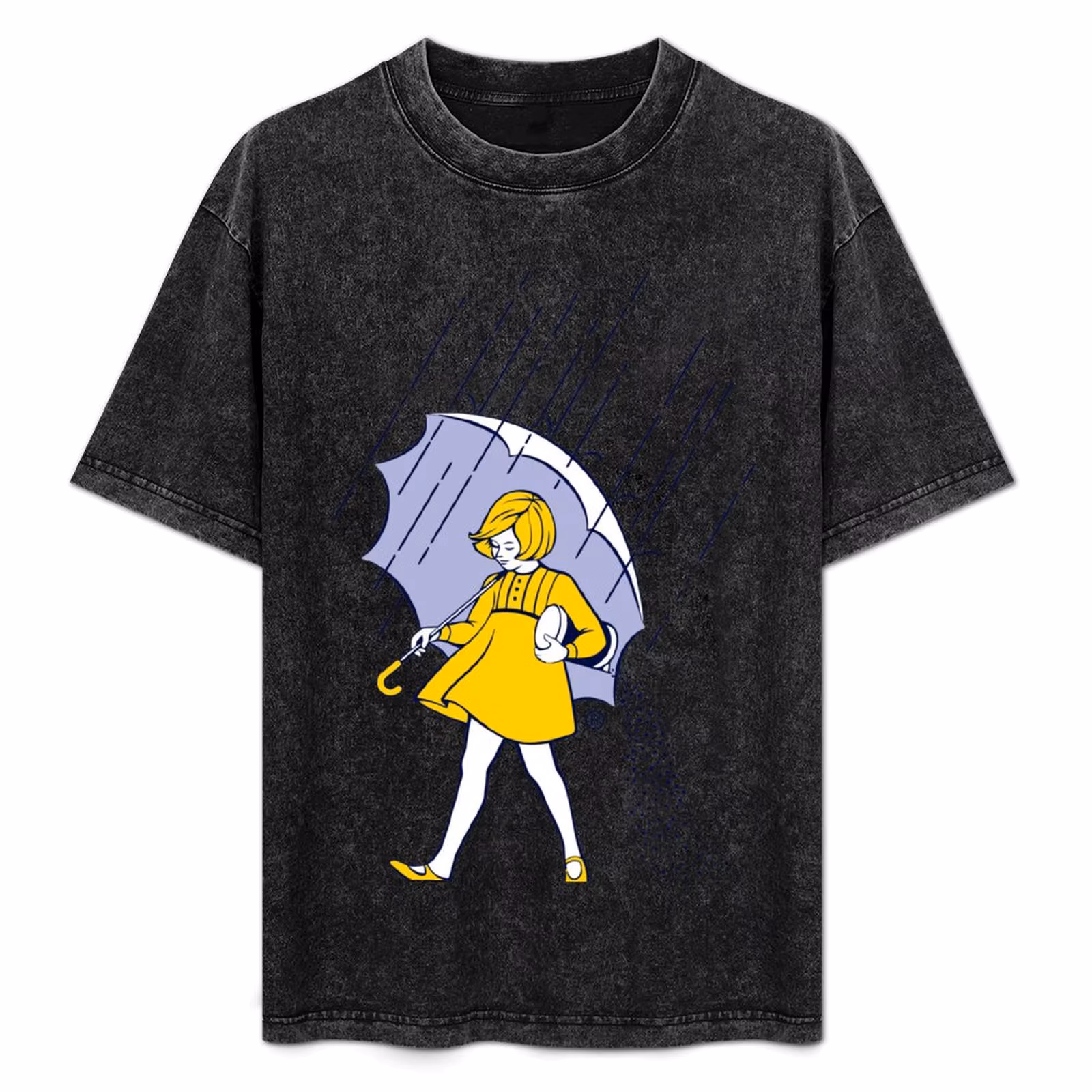 Morton Salt Girl 2014 T-Shirt Daily Wear Print T-Shirt