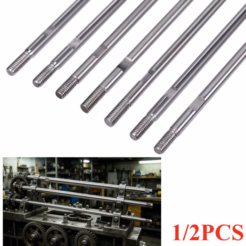 4mm 304 Stainless Steel Rod Precision Drive Shaft 10-35cm Round Metal Bar No Vibration Varilla Acero Inoxidable for RC