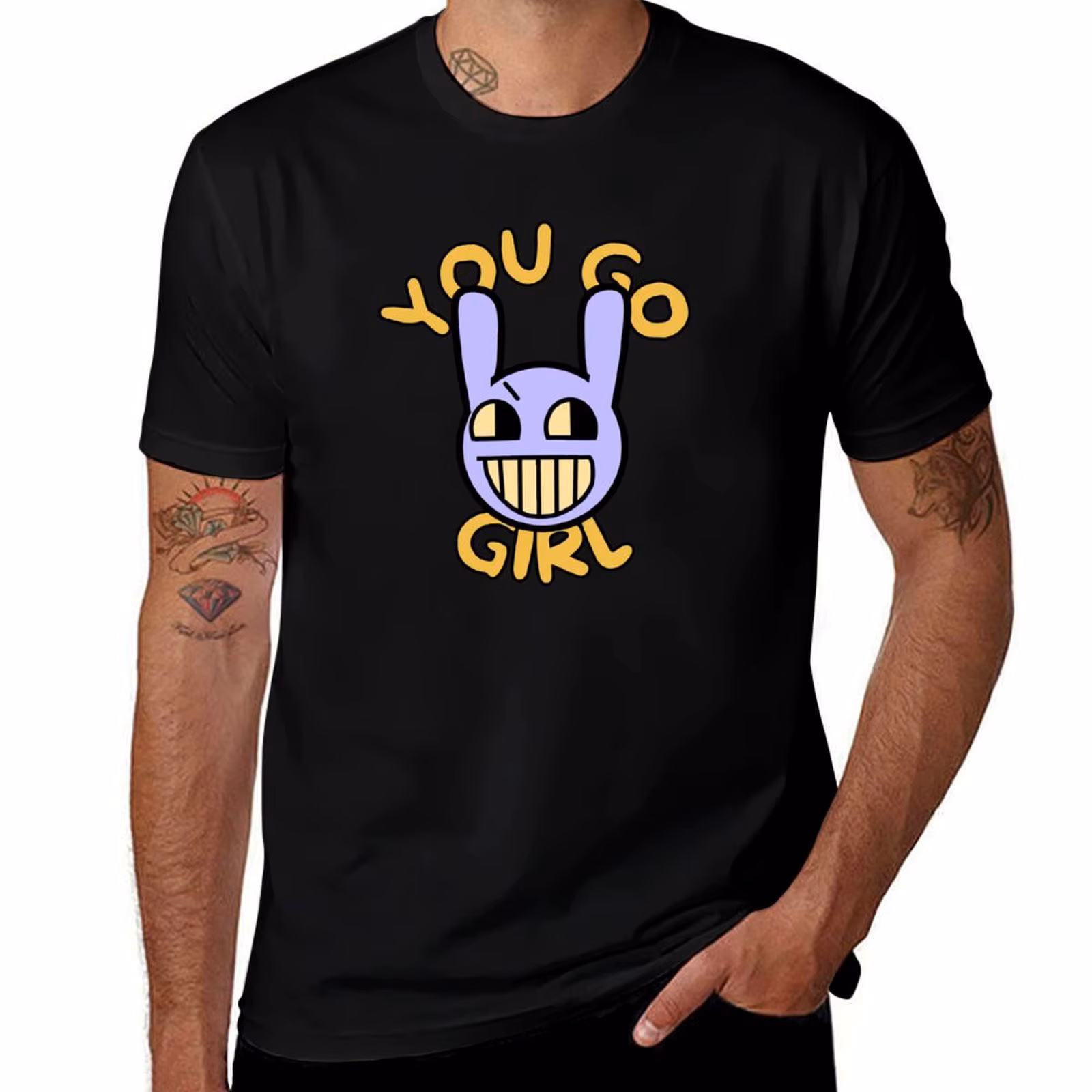 You Go Girl JAX Tadc - the amazing circus T-Shirt Outdoor Work Short Sleeve Top T-Shirt