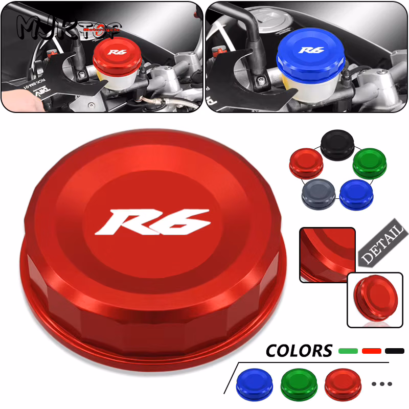 For YZF-R6 YZF-R1 R1M R7 2004-2024 2025 Motorcycle accessories Front Brake Clutch Fluid Reservoir Cylinder Cover r1 r1m