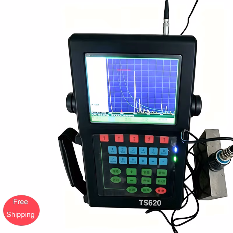 Bullzeye TS620 Digital Ultrasonic Flaw Detector for NDT Weld Inspection Pipe Testing CE 0-12000mm Range