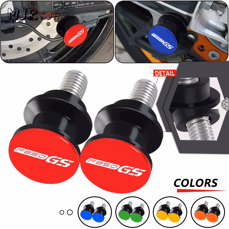 NEW Swingarm Spools For F750GS 2017-2025 F850GS 2018-2025 Motorcycle CNC SwingArm Spools Slider Stand Screw f750gs