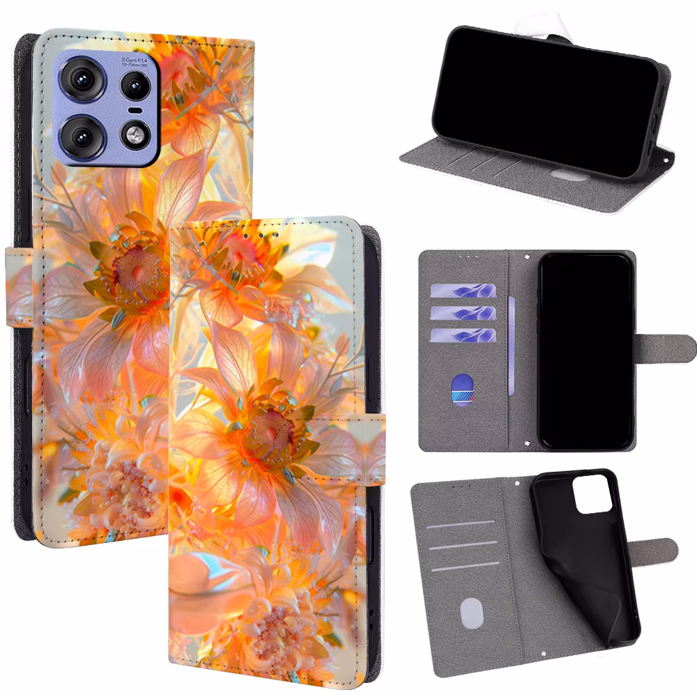 Magnetic Flip Phone Cover for Samsung Galaxy A53 A33 A13 A04s M13 A51 A72 A52s A32 M32 A12 with Built-in Wallet Card