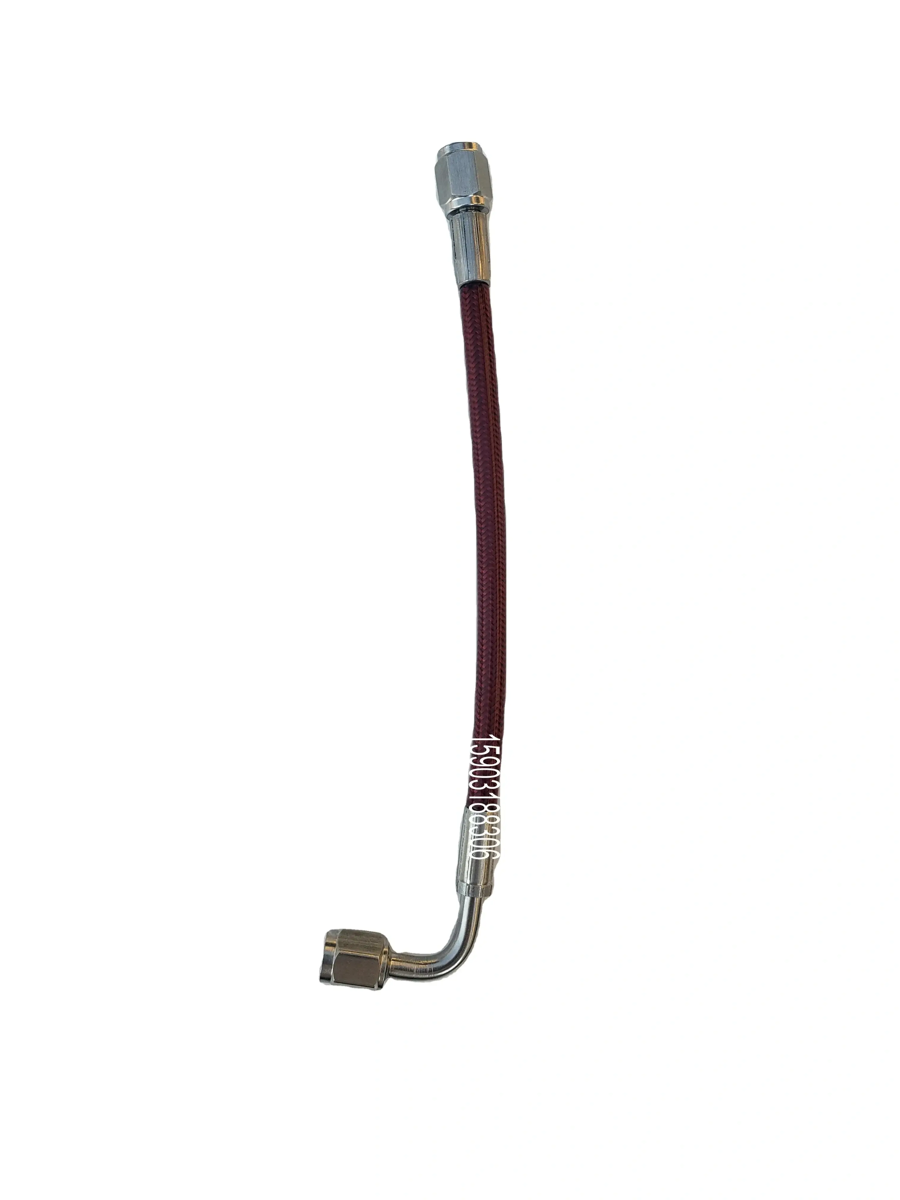 AN3 Premade Lines Hose Ptfe Brake Lines Hoses with Stainless Steel Female Swivel Hose Ends For Flexible Brake & Clutch