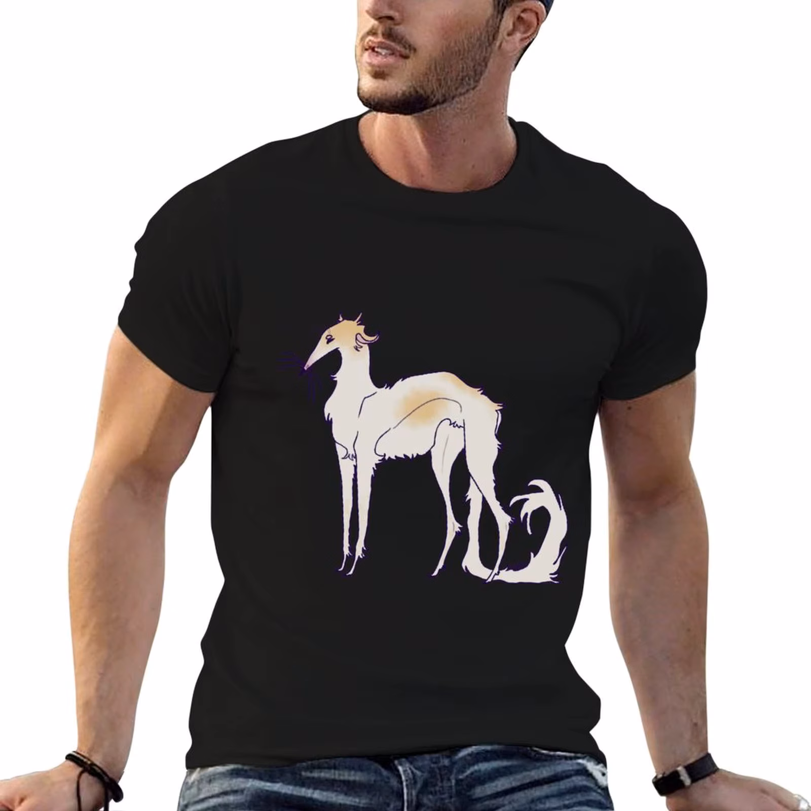 Long baby T-Shirt Casual Loose Fit Short Sleeve T-Shirt