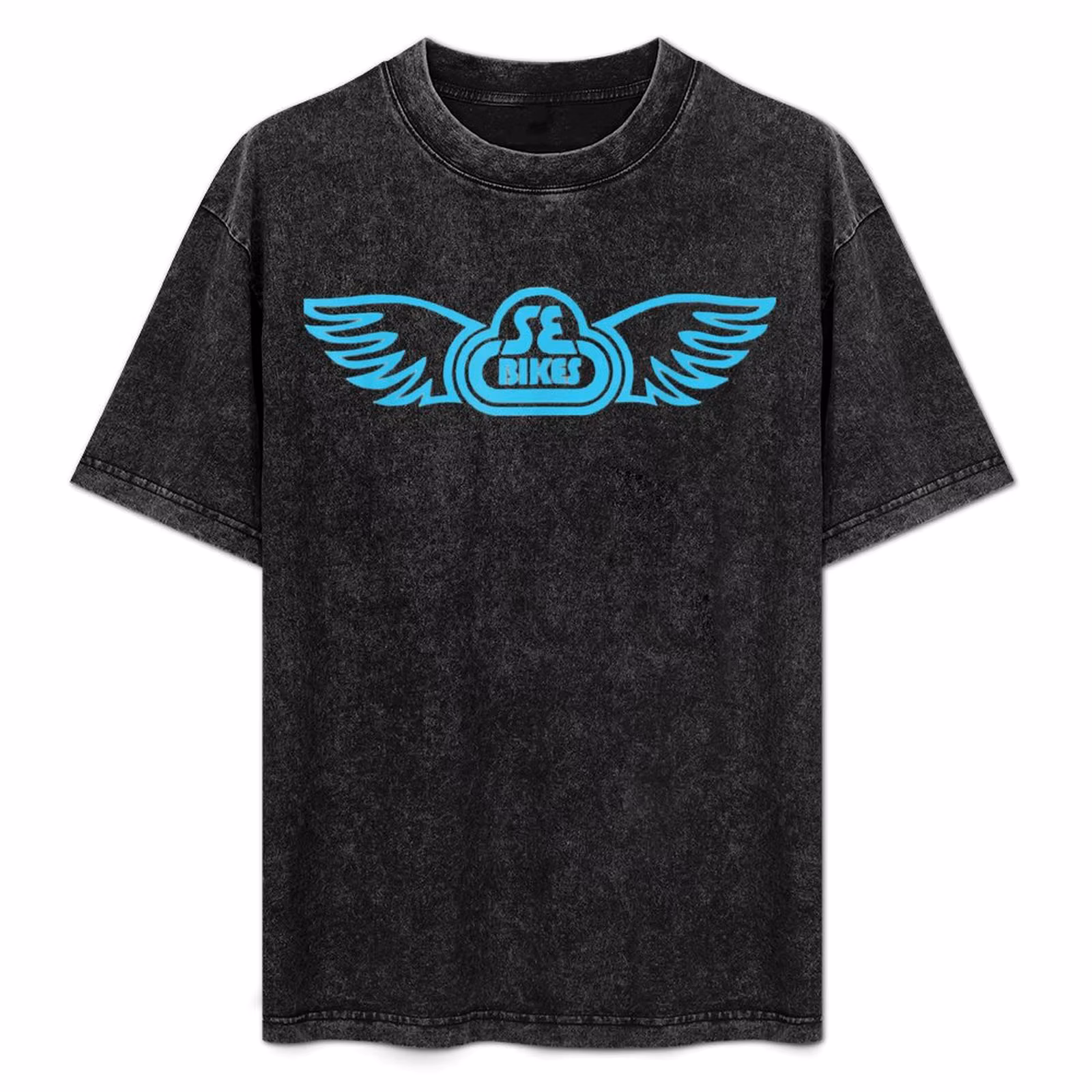 Se Bikes Baby Blue Wing T-Shirt Holiday Outdoor T-Shirt