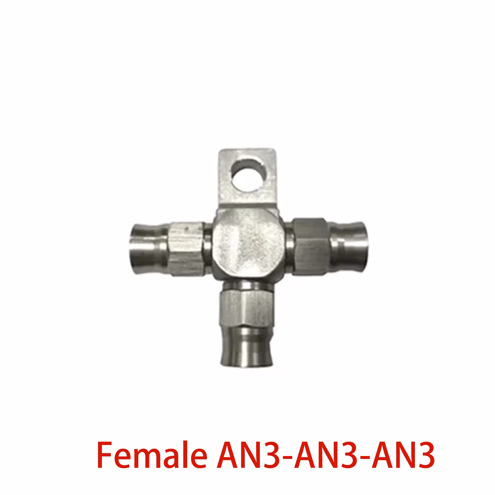 Universal AN3 To AN3 To AN3 Motorcycle Brake Hose End Male Female Adapter Stainless Steel Fitting Connector External