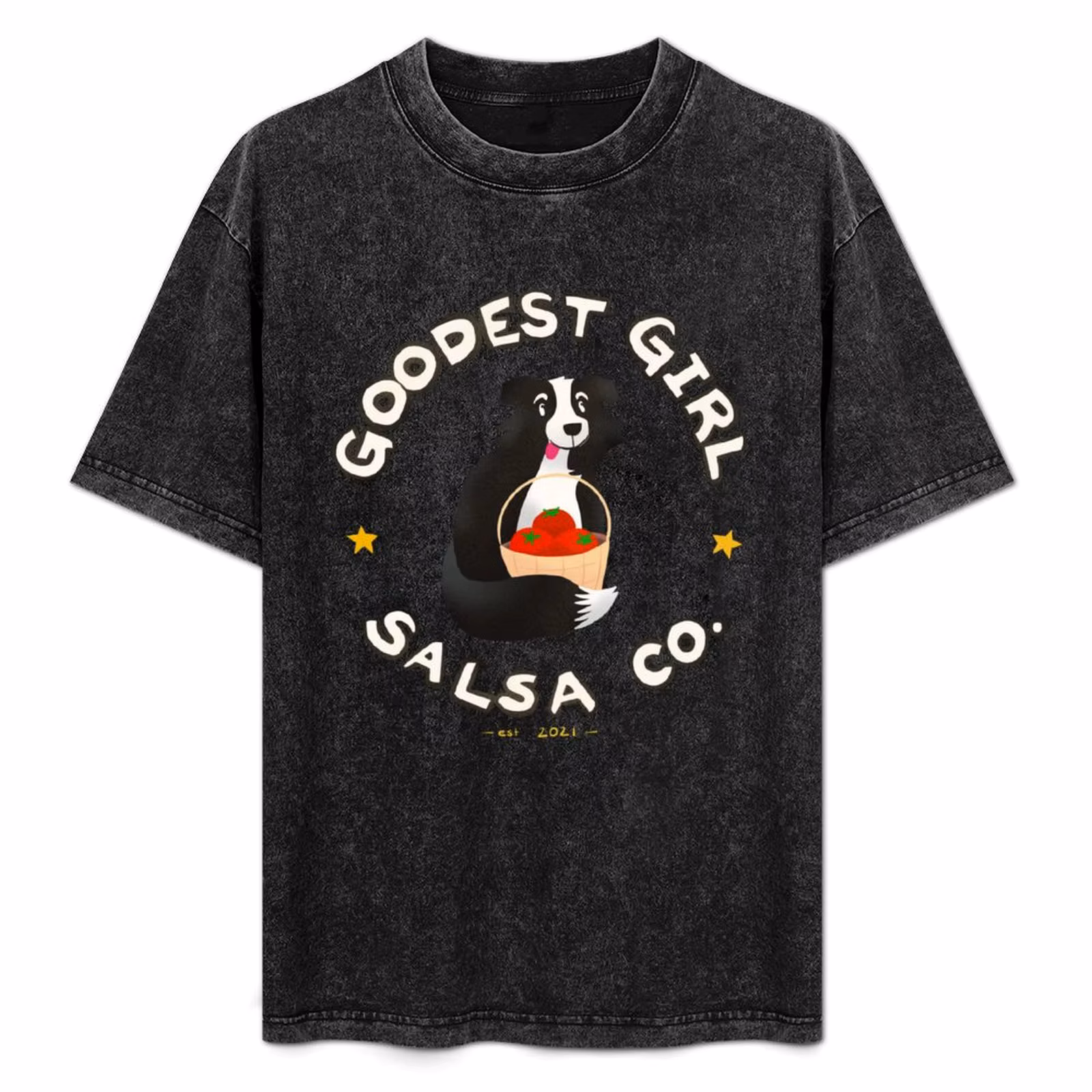 Goodest Girl Salsa Co T-Shirt Simple Casual Short Sleeve Tee