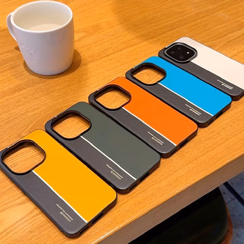 Simple Color Block Phone Case for Vivo X200 Ultra X200 X100 Pro X200s X100s iQOO 15 with Protective Cover