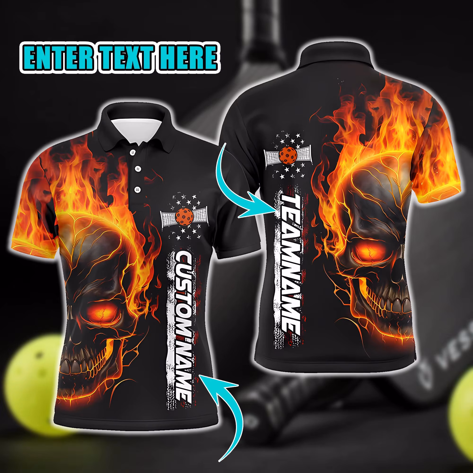 Outdoor Sport Pickleball Graphic Polo Shirt Men Women Personalized Your Name Lapel Polo 3D Print Pickle Ball Jersey Man