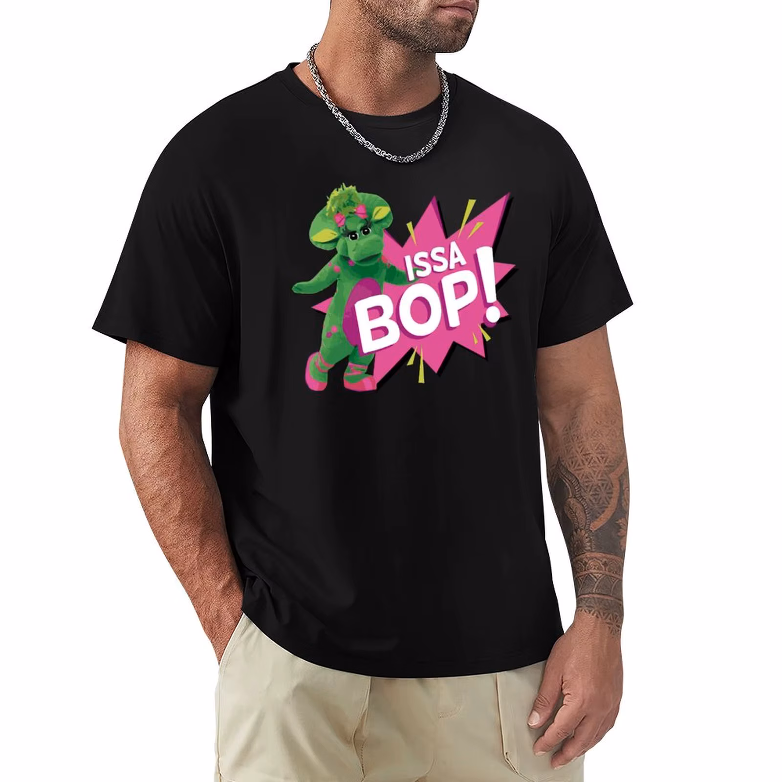 Baby BOP - Issa BOP T-Shirt Plus Size Basic Cotton T-Shirt