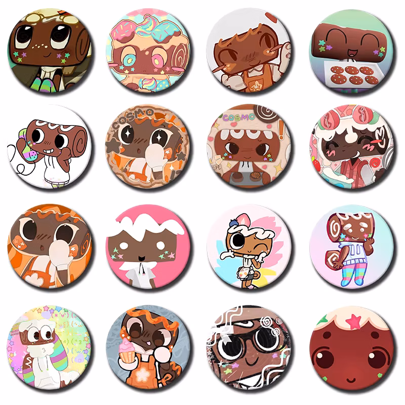 1PC Cartoon Game Character Cosmo Button Pin Badge Cosmo Brooch Creative Badge for Backpack Clothes Decoration Gift 58mm