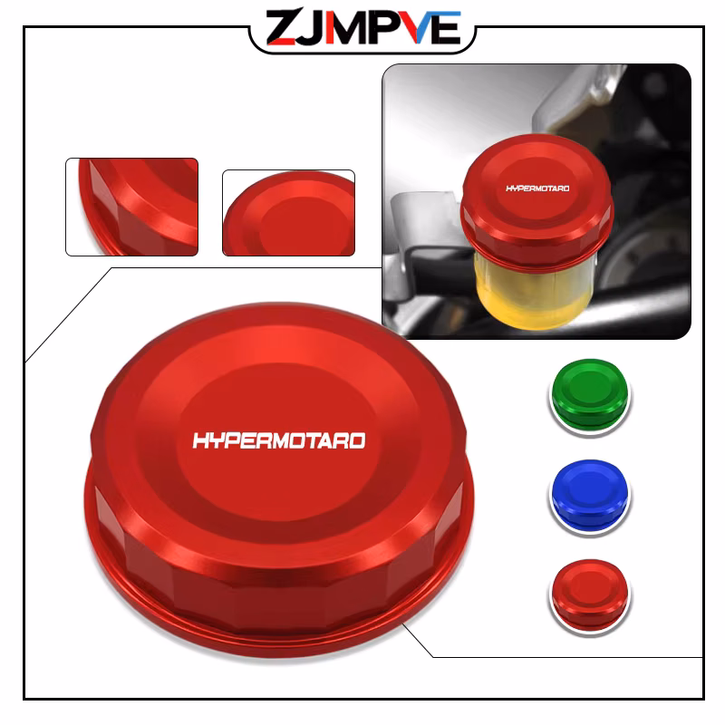 For HYPERMOTARD821 939 HYPERMOTARD1100 Motorcycle Accessories Rear Brake Fluid Tank Cap Brake Oil Reservoir Cover