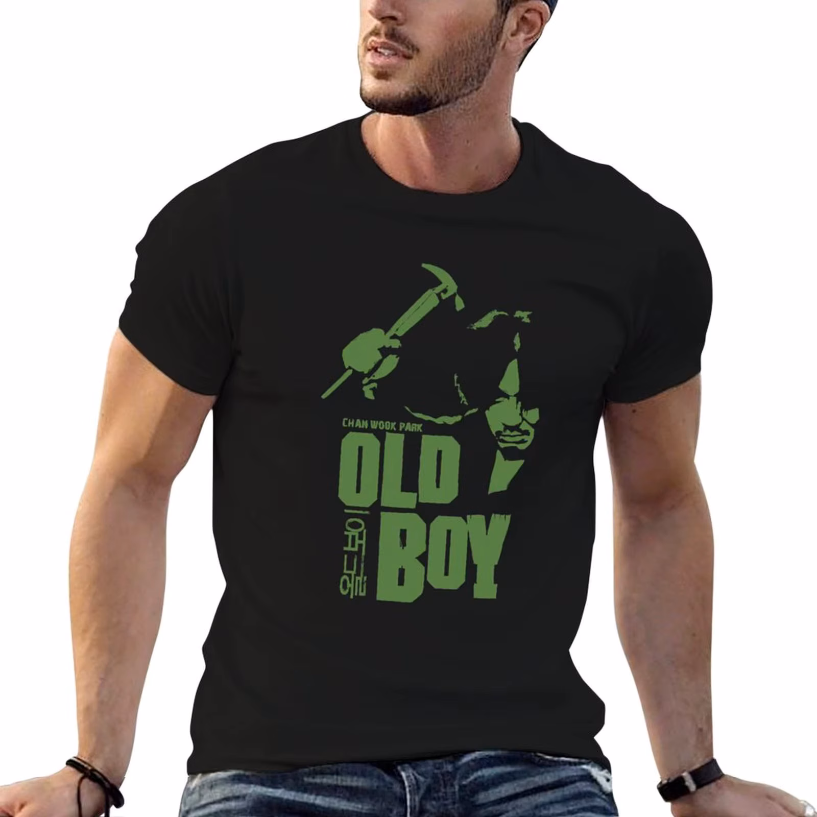 Oldboy Old Boy T-Shirt anime tshirt t shirt personalised T-Shirt