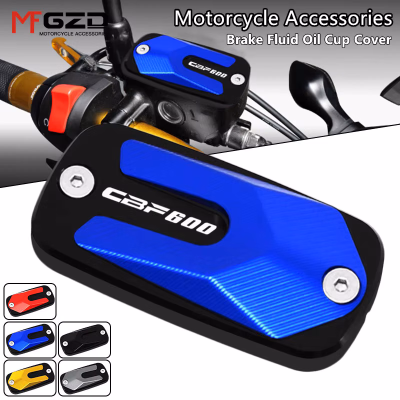 For CBF1000 2006-2014 CBF600 2010-2013 Motorcycle CNC Front Brake Clutch Cylinder Fluid Reservoir Cover Cap cbf600 1000
