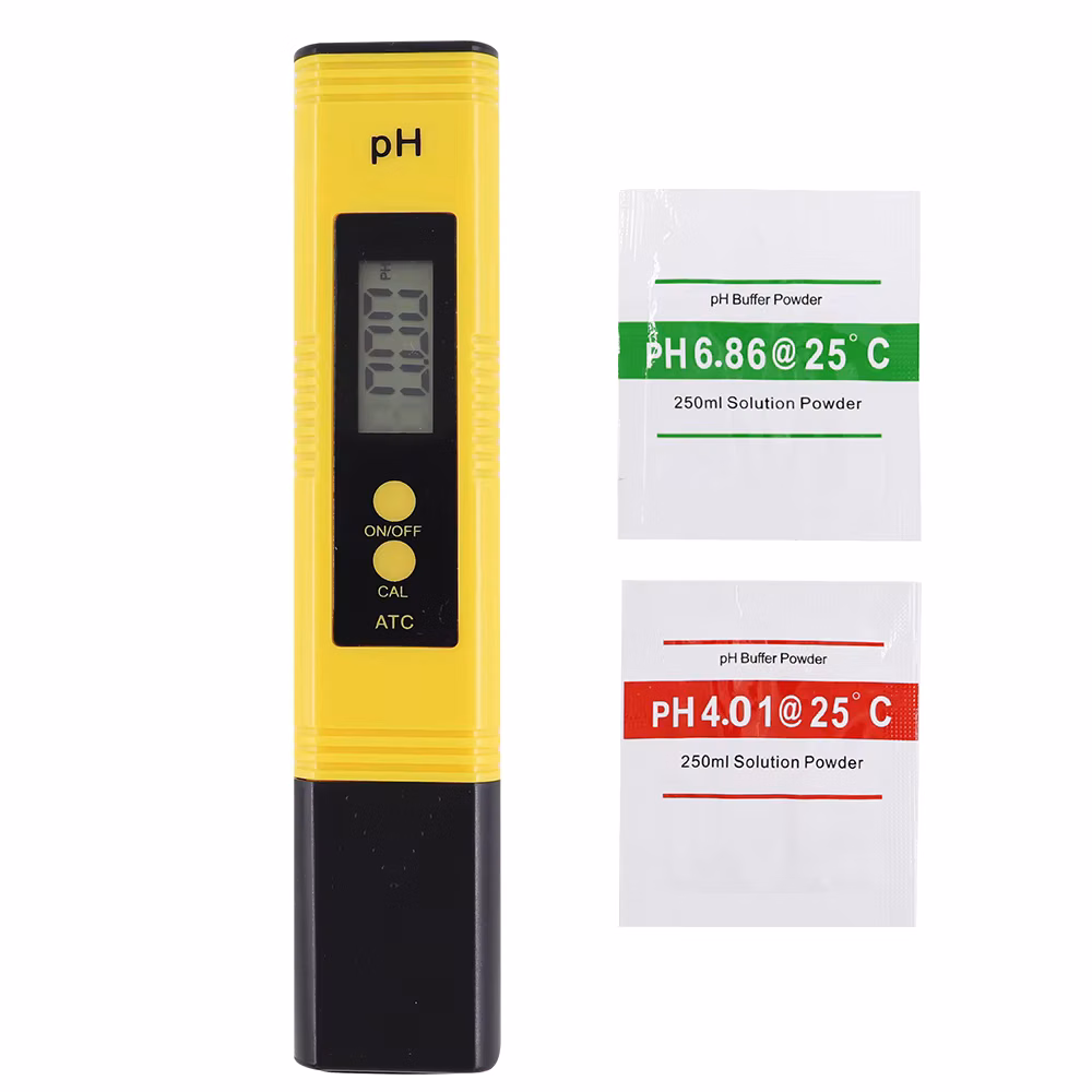 D9 PH Meter 0.01 High Precision for Pet Water Quality Tester with 0-14 PH Measurement Range Suitable Dog Aquarium
