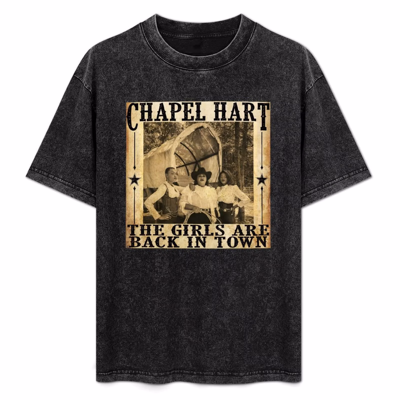 Chapel Hart - The Girls Are Back in Town T-Shirt Anti-Wrinkle Short Sleeve T-Shirt