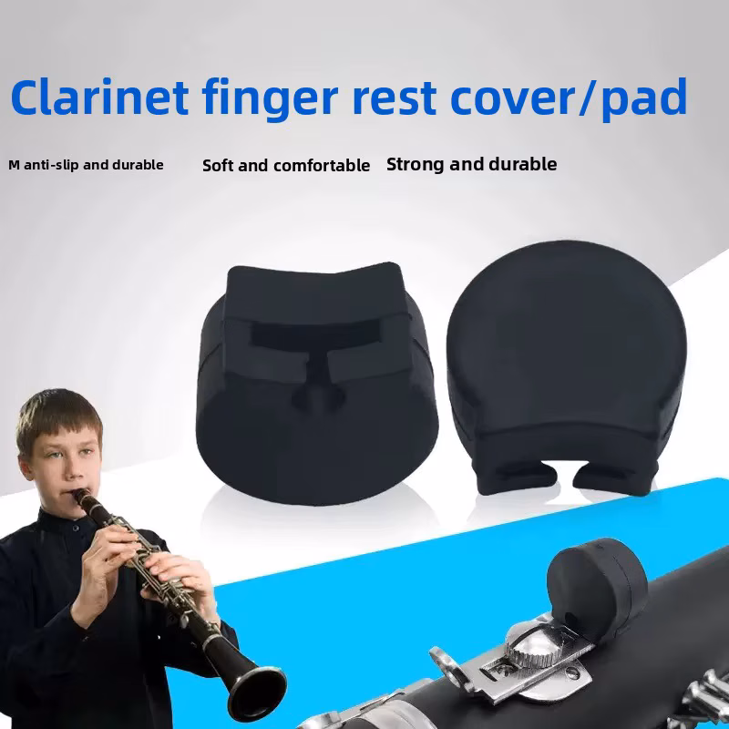2PCS Lot Rubber Clarinet Finger Cushions Thumb Rest Woodwind Instruments Accessories Pads Saxophone Clarinet Mouthpiece