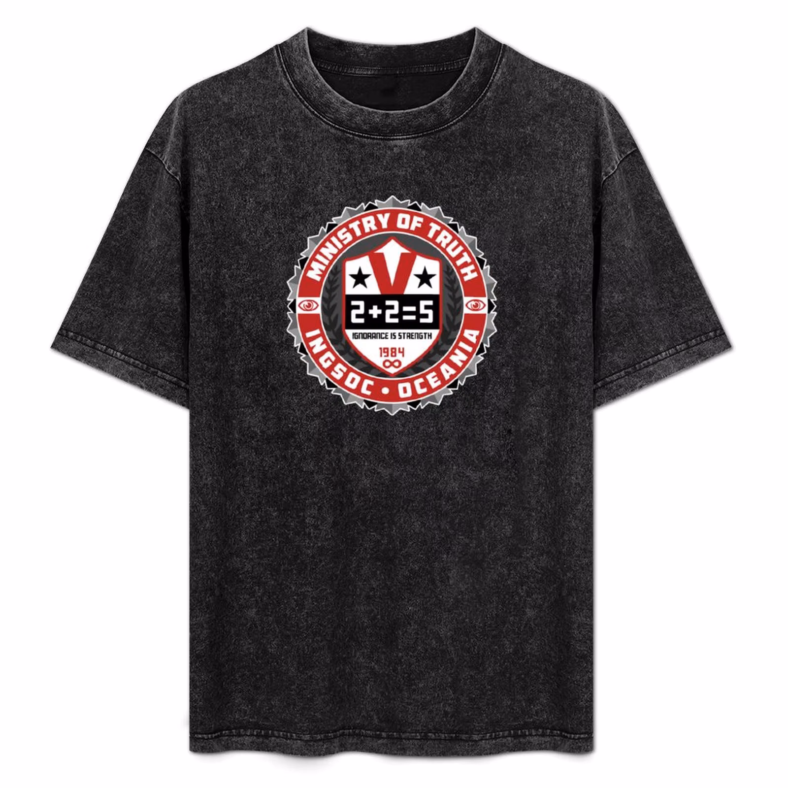 George Orwell 1984 Dystopia Ministry of Truth T-Shirt cheap stuff animal prinfor boys funny t shirts for men