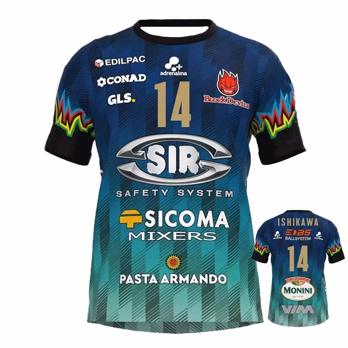 2026 Style Safety Perugia Volleyball Shirt , Comfortable Breathable Sports T-Shirt, 3D Fashion Clot