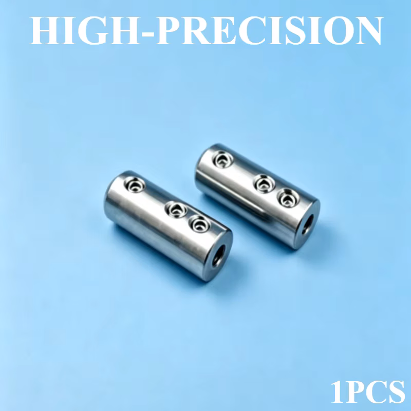1PCS Precision Stainless Steel Shaft Coupling 3.17 4 5mm Motor Connector Propeller Coupler Adapter for RC Boat