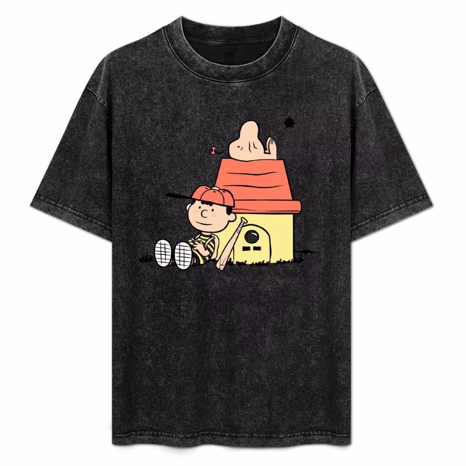 Earthbrown: A Boy and his Saturn T-Shirt Plus Size Solid Color T-Shirt