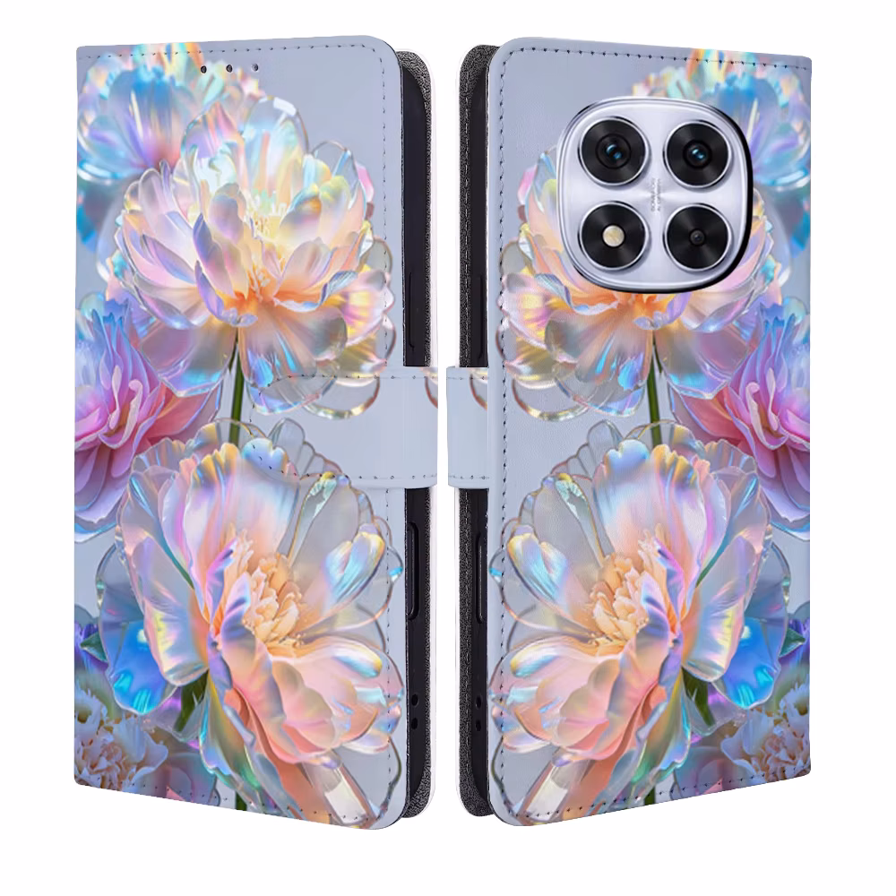 Magnetic Flip Phone Cover for Xiaomi Redmi K90 Pro Max K80 K70 K60 K50 30 Ultra K40 Pro Turbo 4 3 with Built-in Wallet