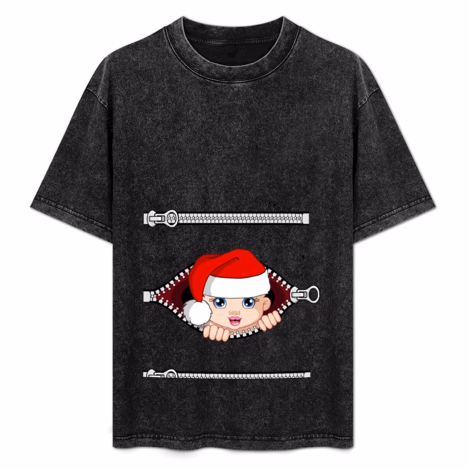 peek a boo santa baby T-Shirt